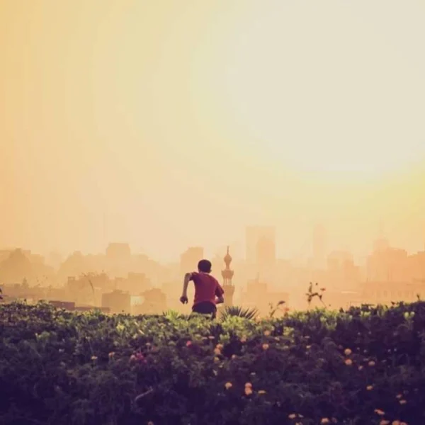 Бегун на закате